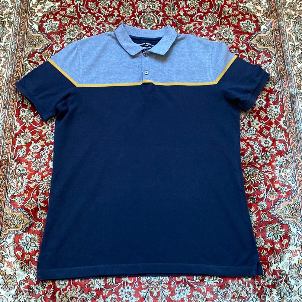 Banana Republic Men’s Short-Sleeve Polo tee